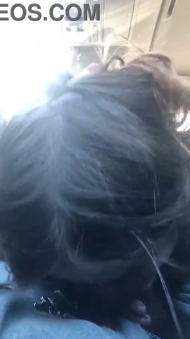 My lesbian best friend gives me a wild car blowjob and accepts her cum porn video